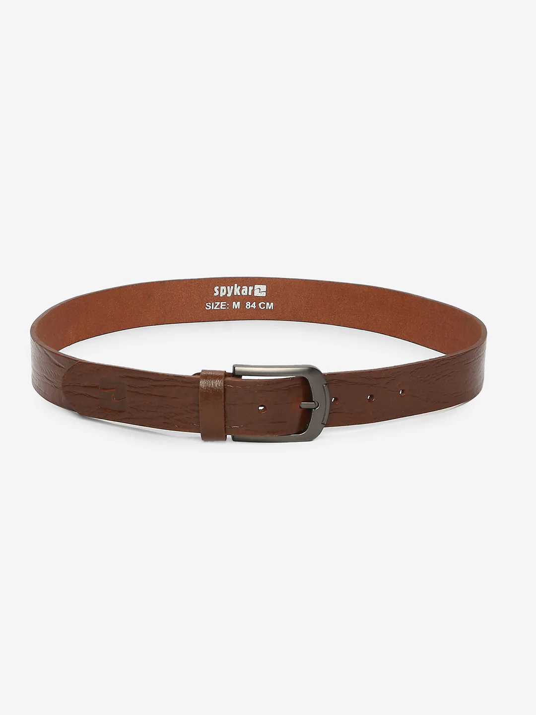 Tan Solid Mens Belt - Image 2