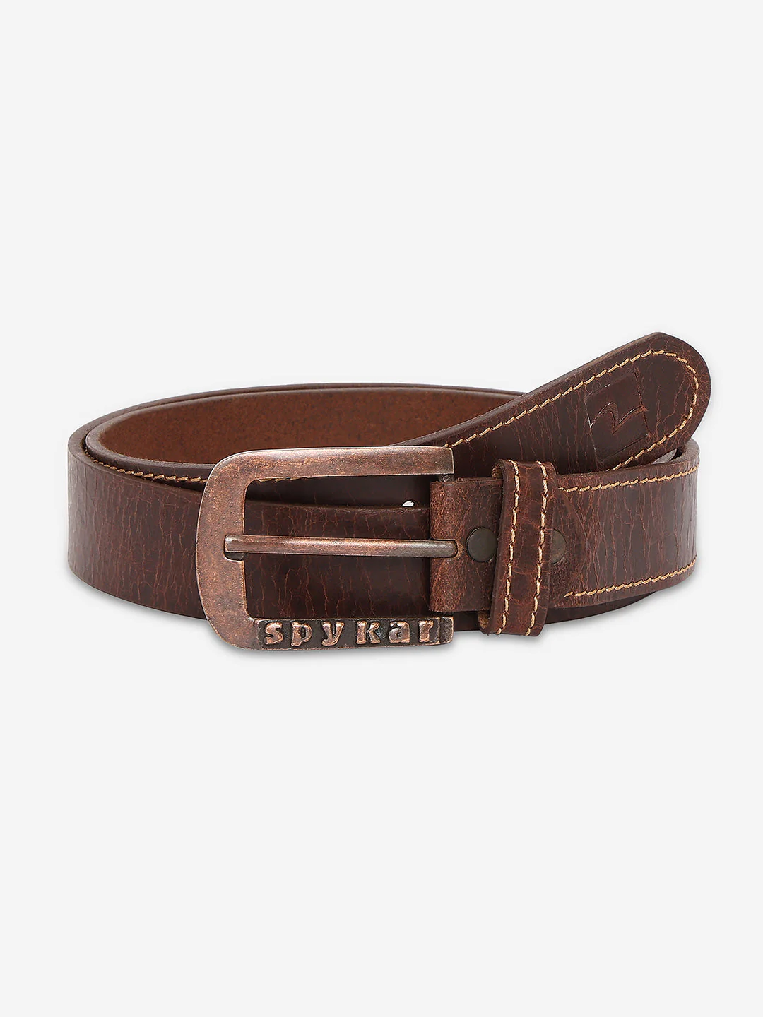 Men Brown Genuine Leather Belt