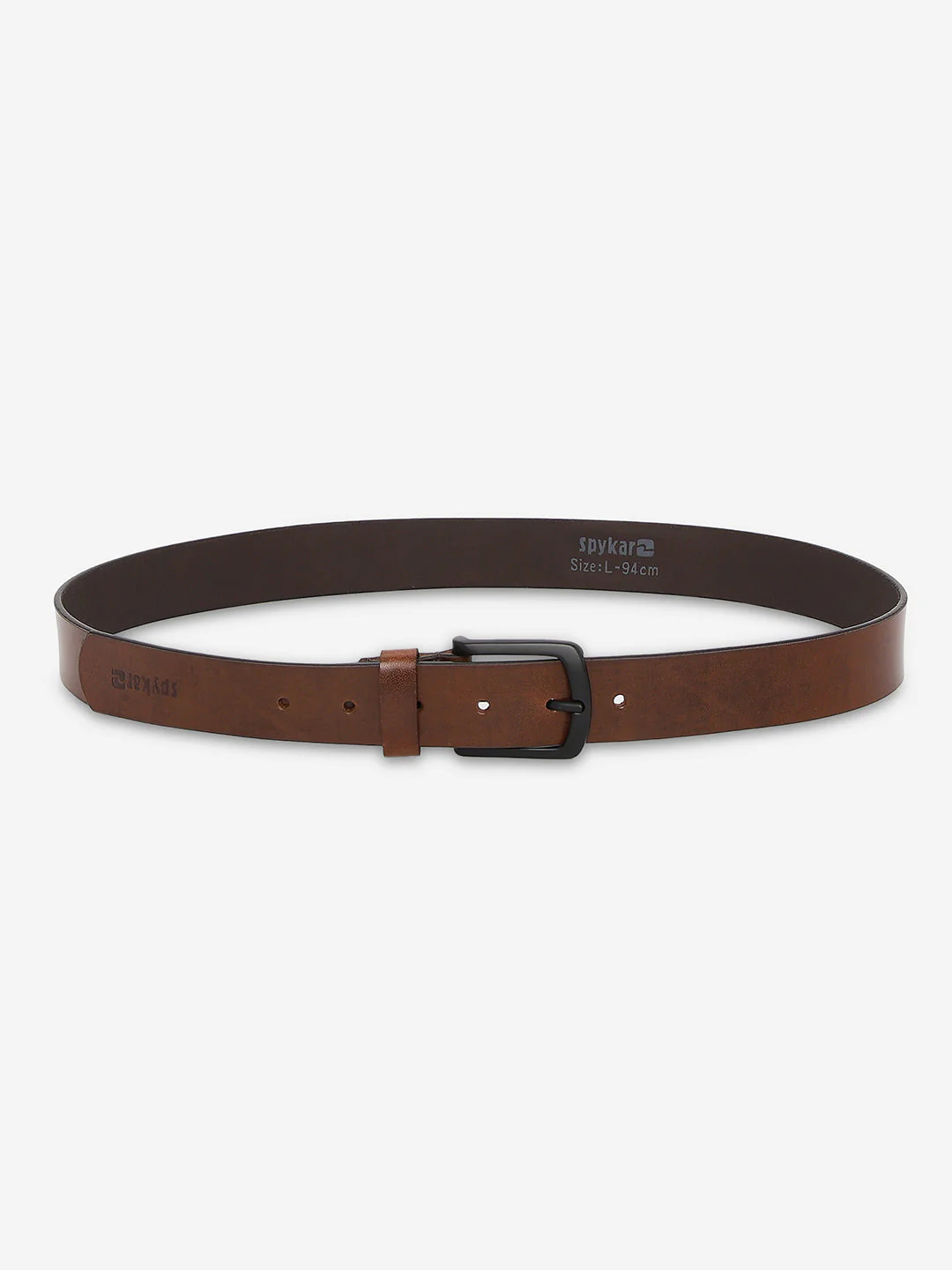 Men Tan Genuine Leather Belt - Image 2