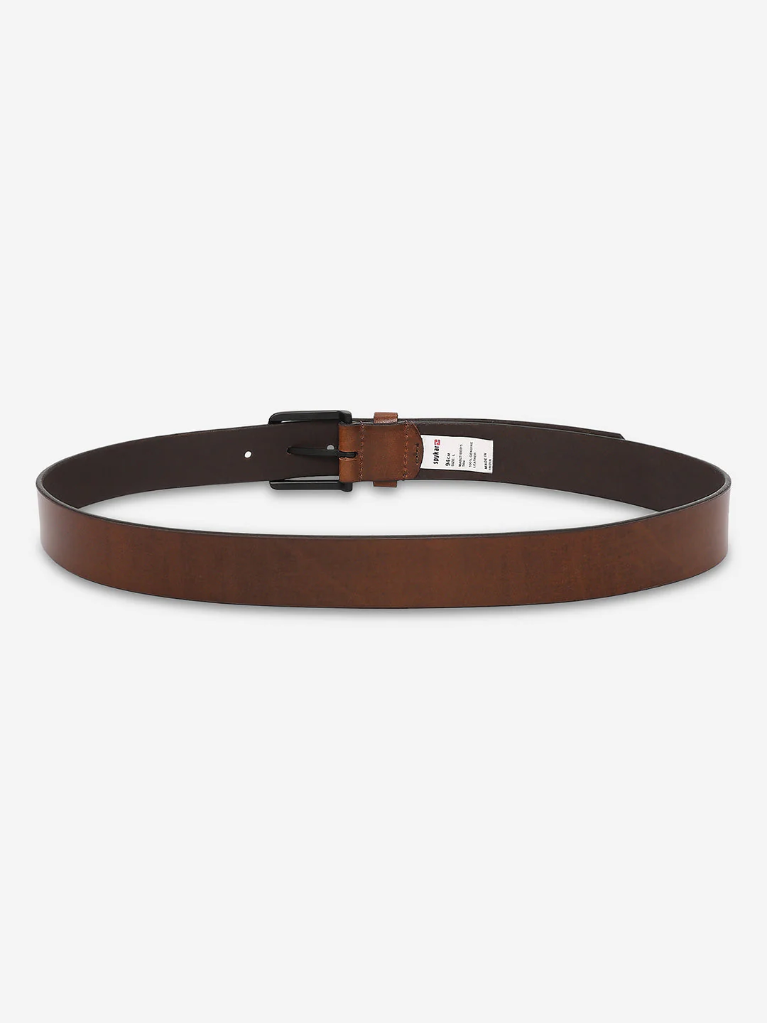 Men Tan Genuine Leather Belt - Image 3