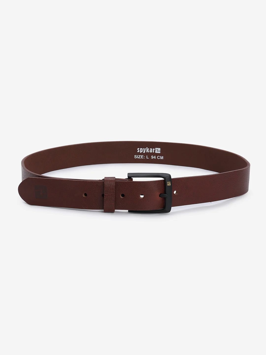 Men Tan Leather Belt - Image 2