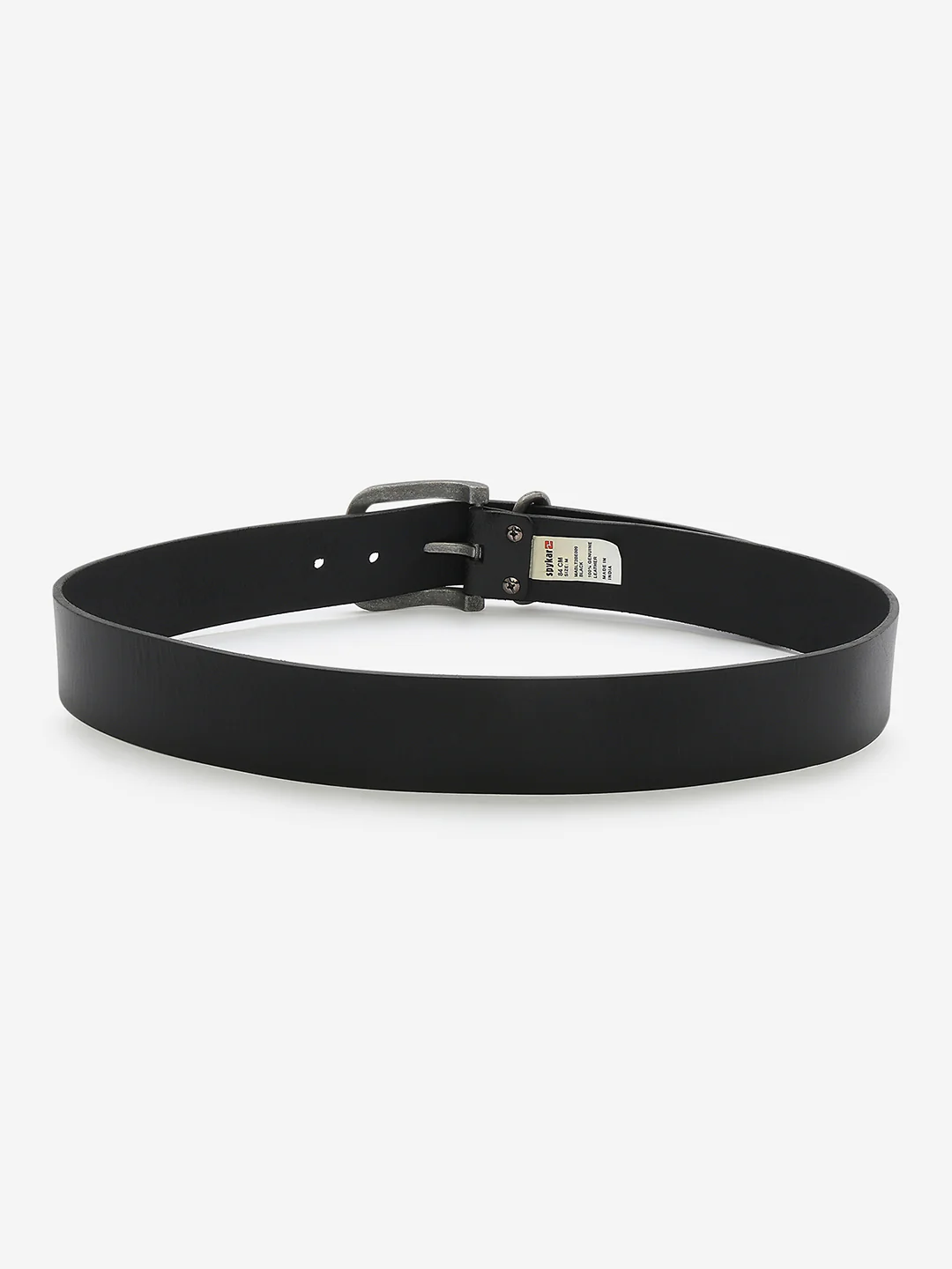 Black Leather Belt - Image 3