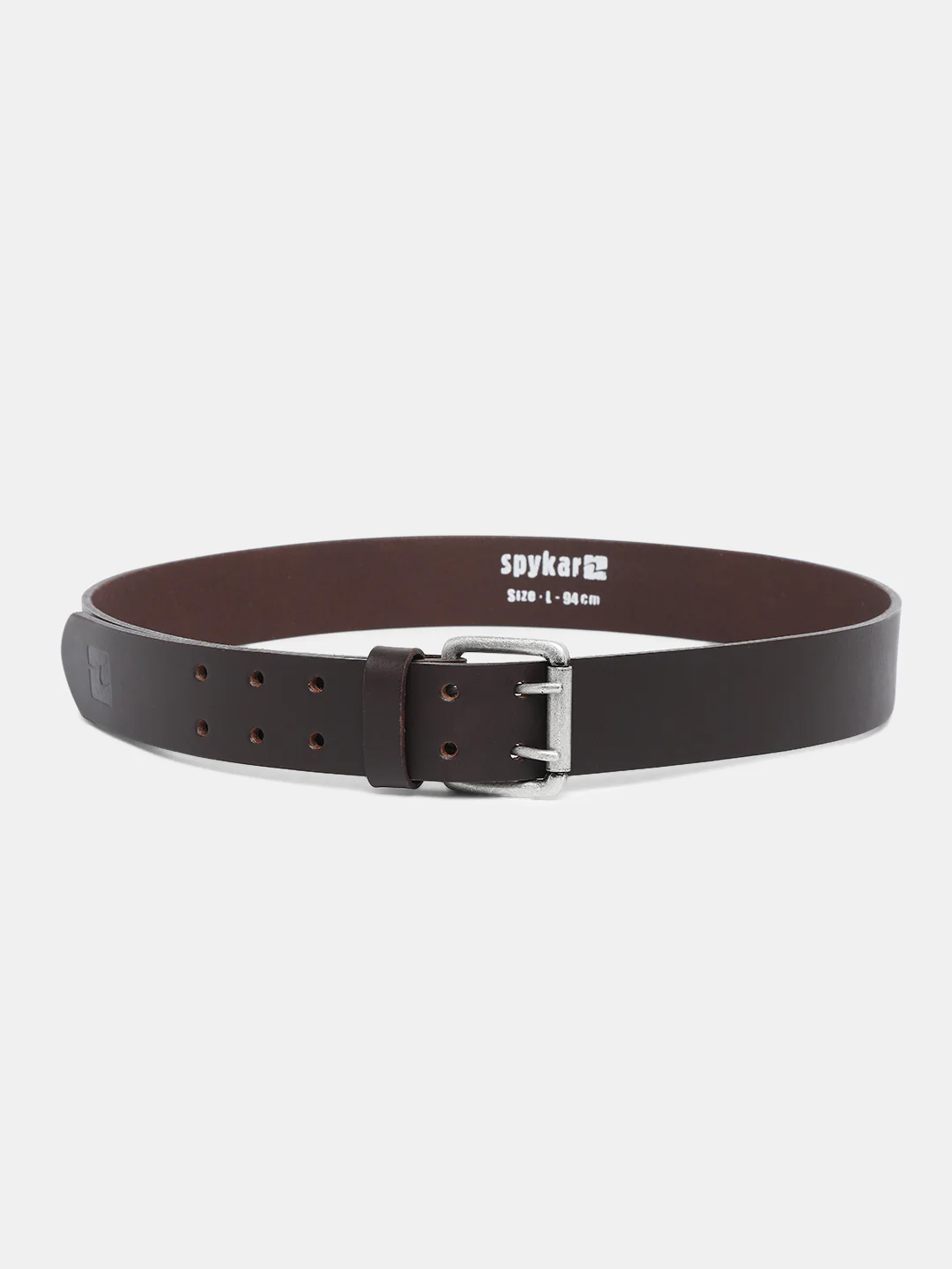 Men Brown Leather Belt