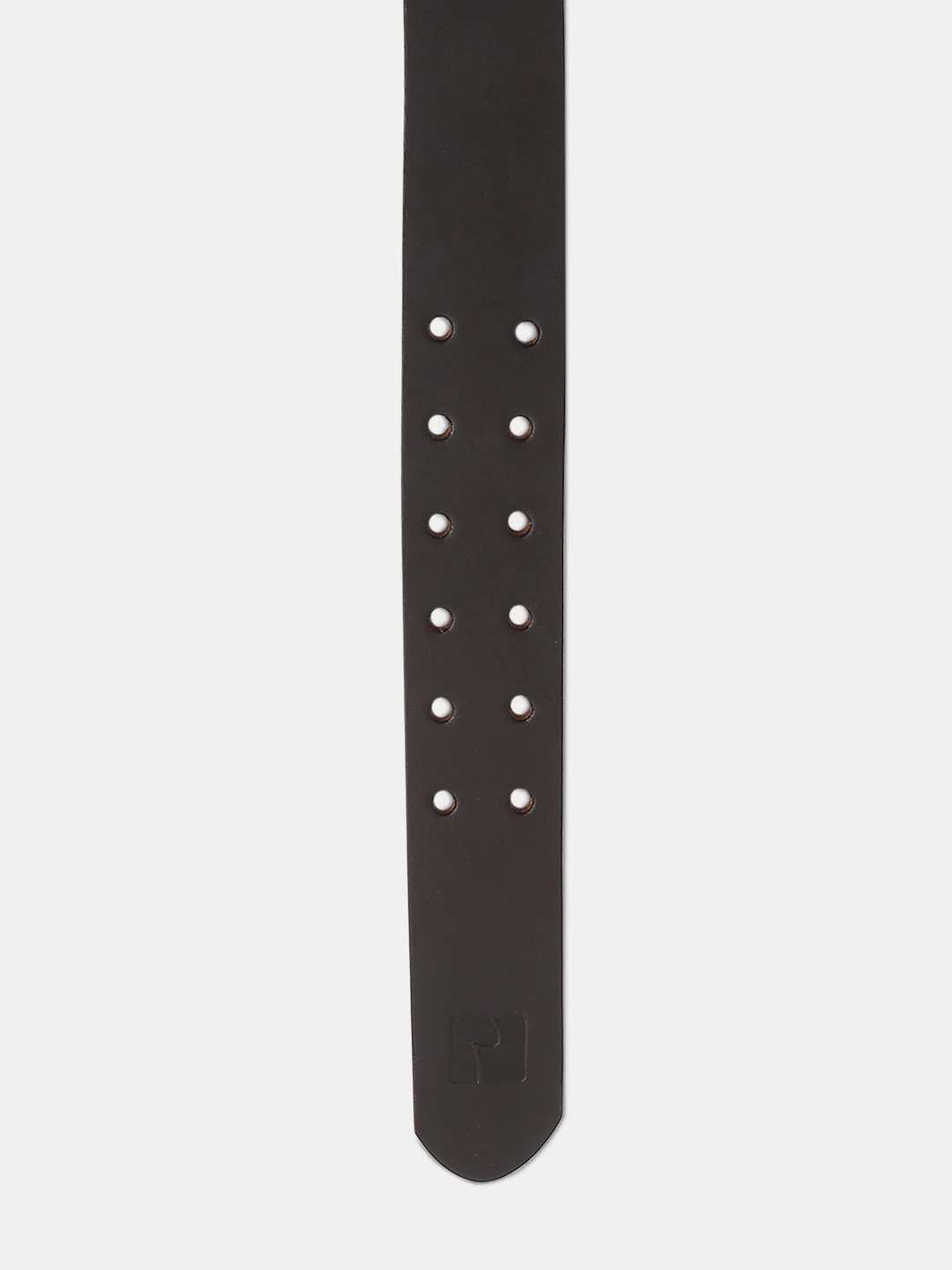Men Brown Leather Belt - Image 5