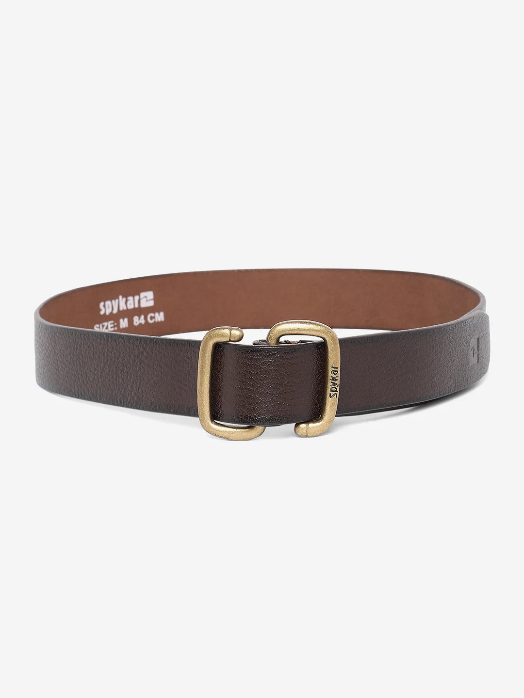 Men Brown Leather Belt