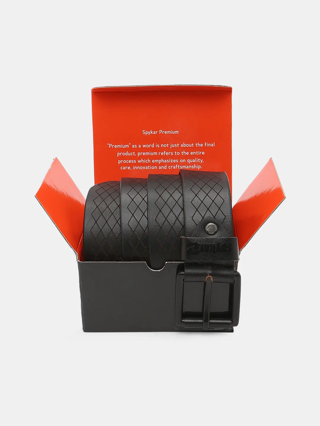 Black Leather Belt & Wallet Combo - Image 2