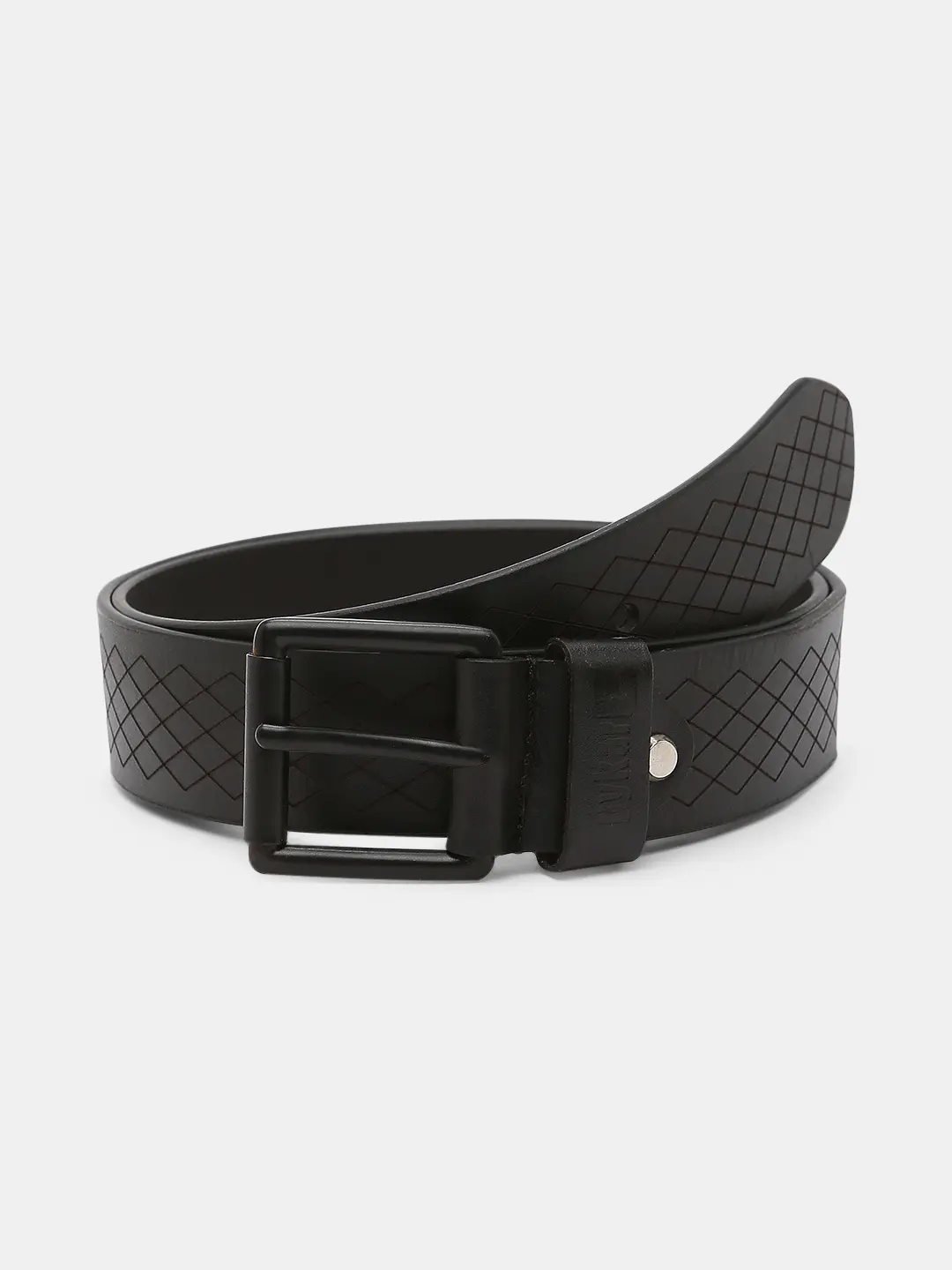 Black Leather Belt & Wallet Combo - Image 5
