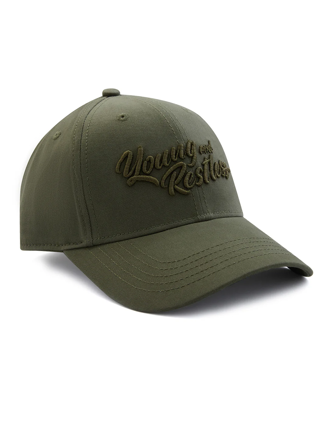 Men Green Solid Cap - Image 2