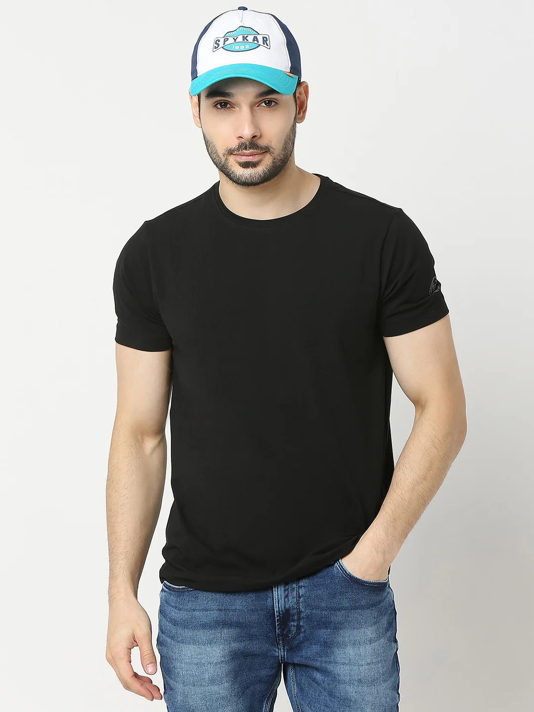 Men Multi Color Solid Cap - Image 7