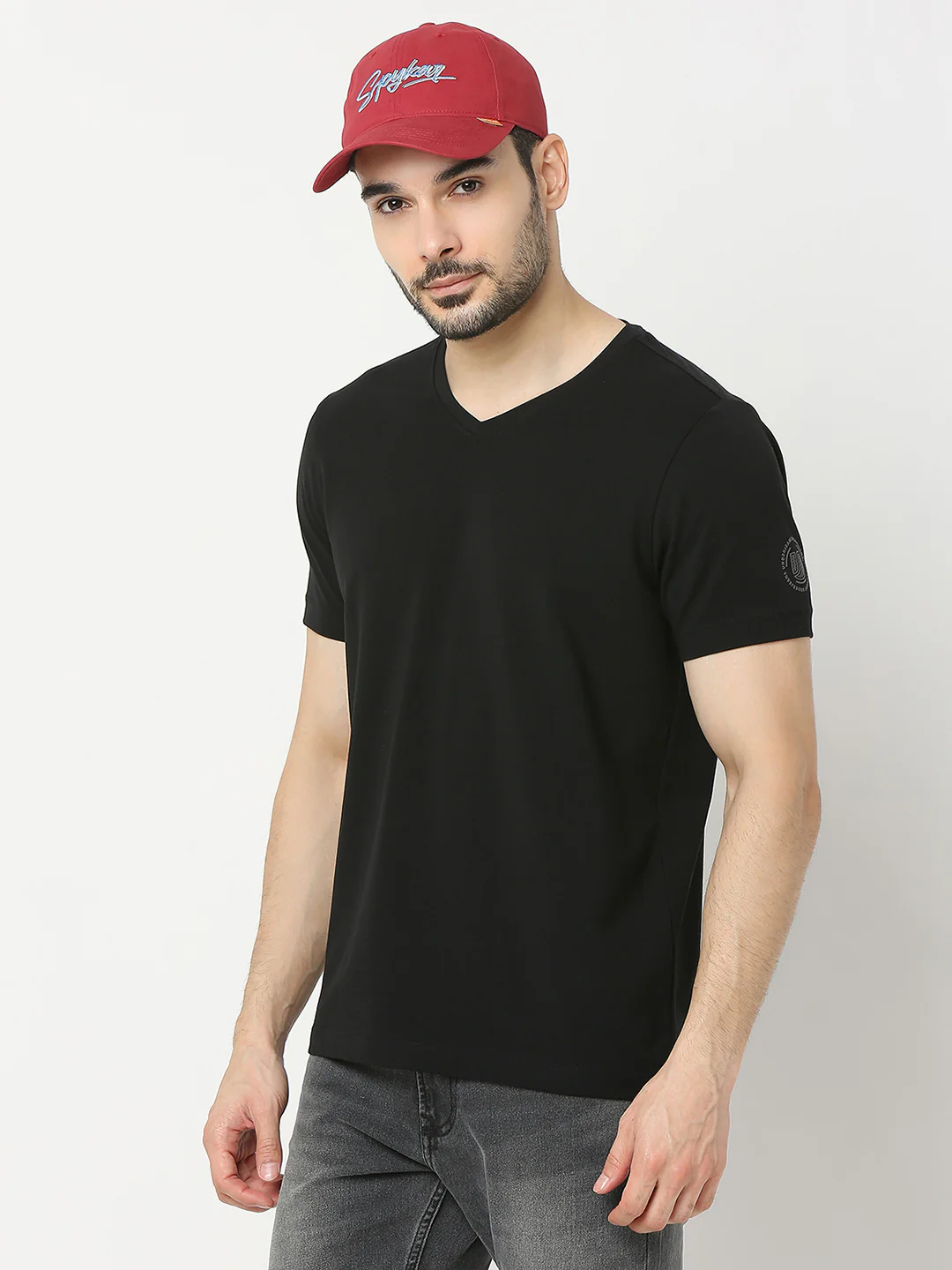 Men Maroon & Blue Solid Cap - Image 8