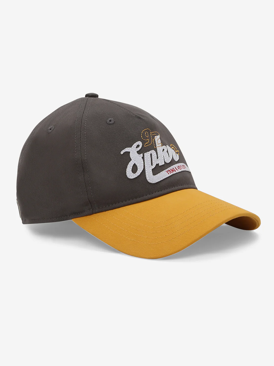 Men Grey Solid Cap - Image 3