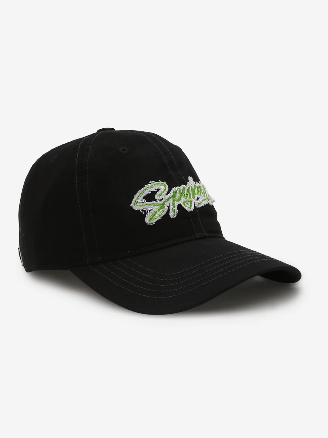 Men Black Solid Cap - Image 3