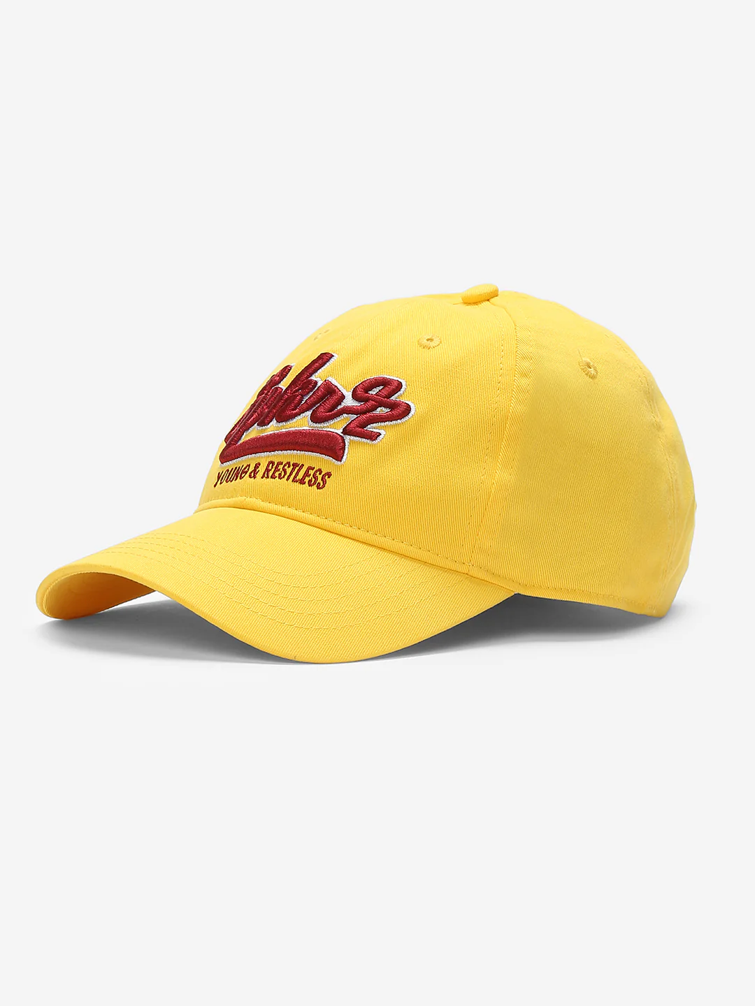 Men Yellow Solid Cap - Image 2