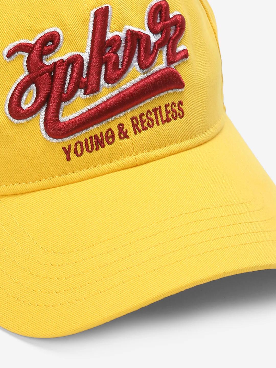 Men Yellow Solid Cap - Image 5