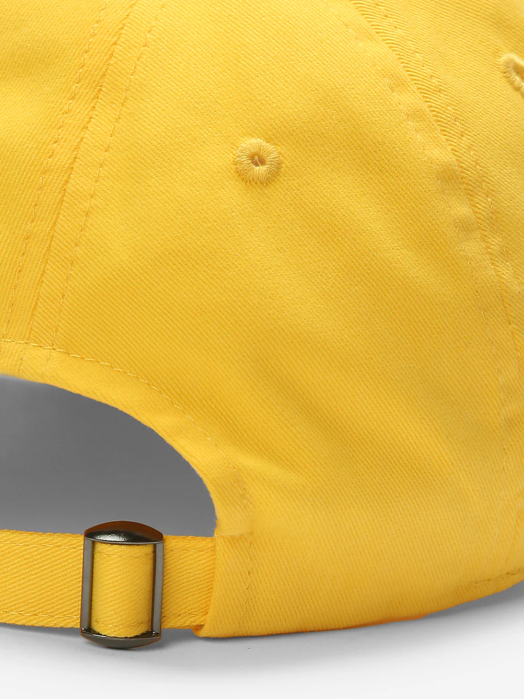 Men Yellow Solid Cap - Image 6