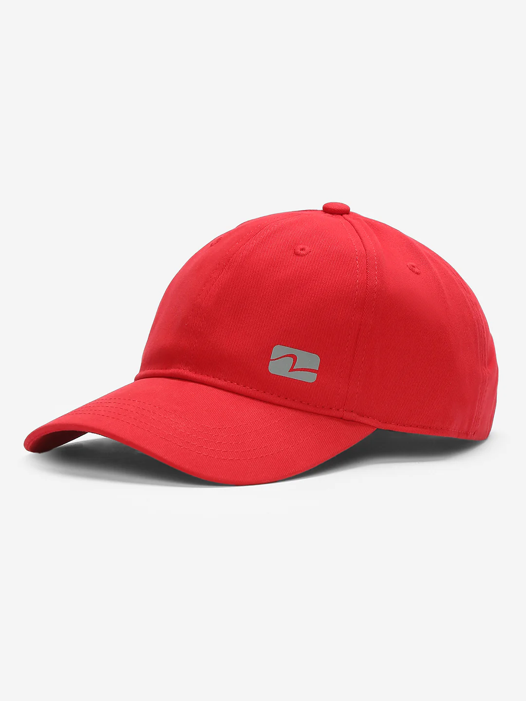 Men Red Solid Cap - Image 2