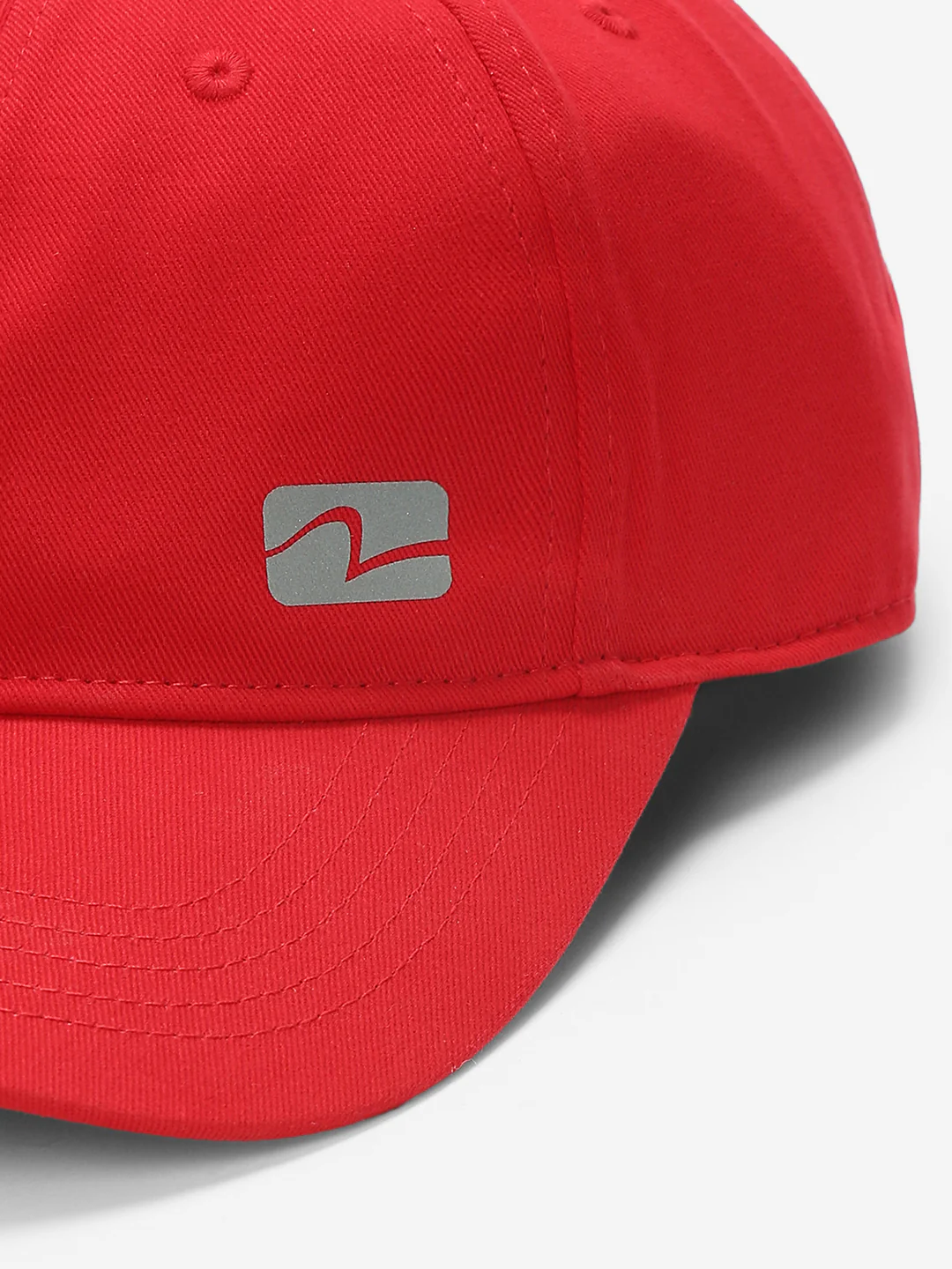 Men Red Solid Cap - Image 5