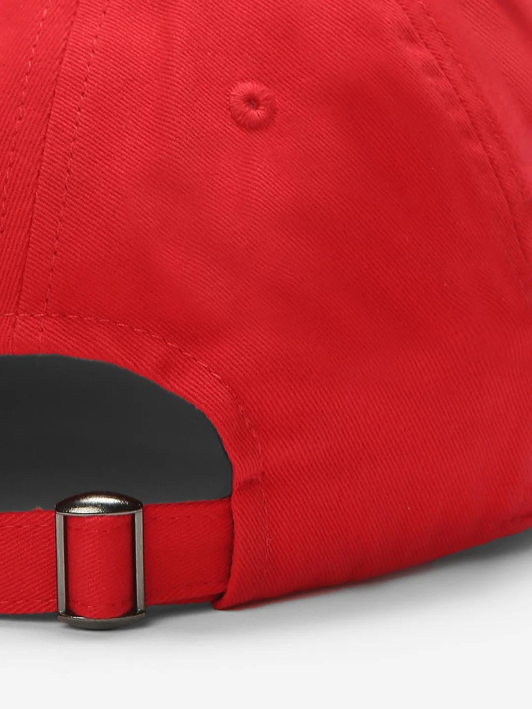 Men Red Solid Cap - Image 6