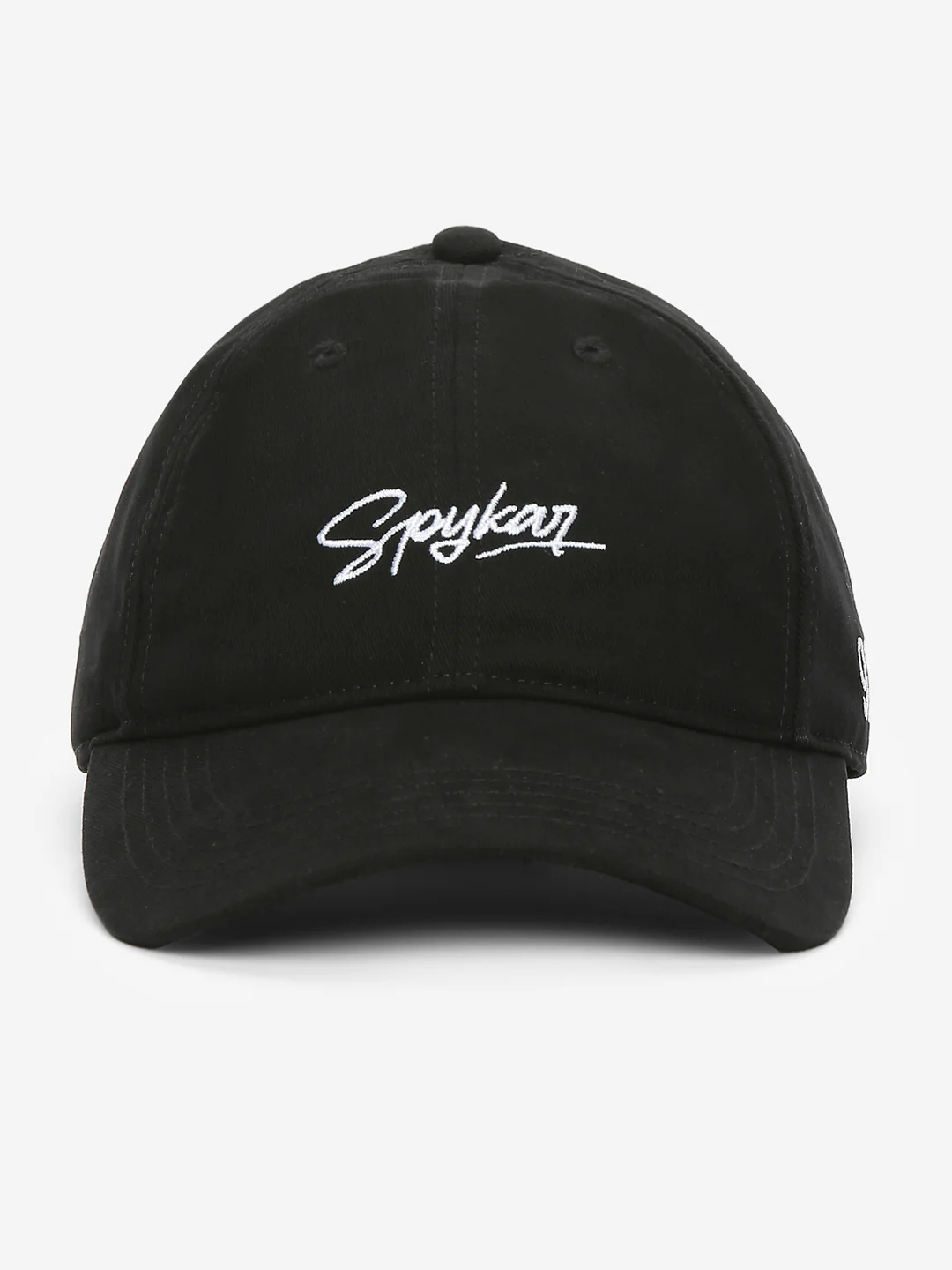 Men Black Solid Cap