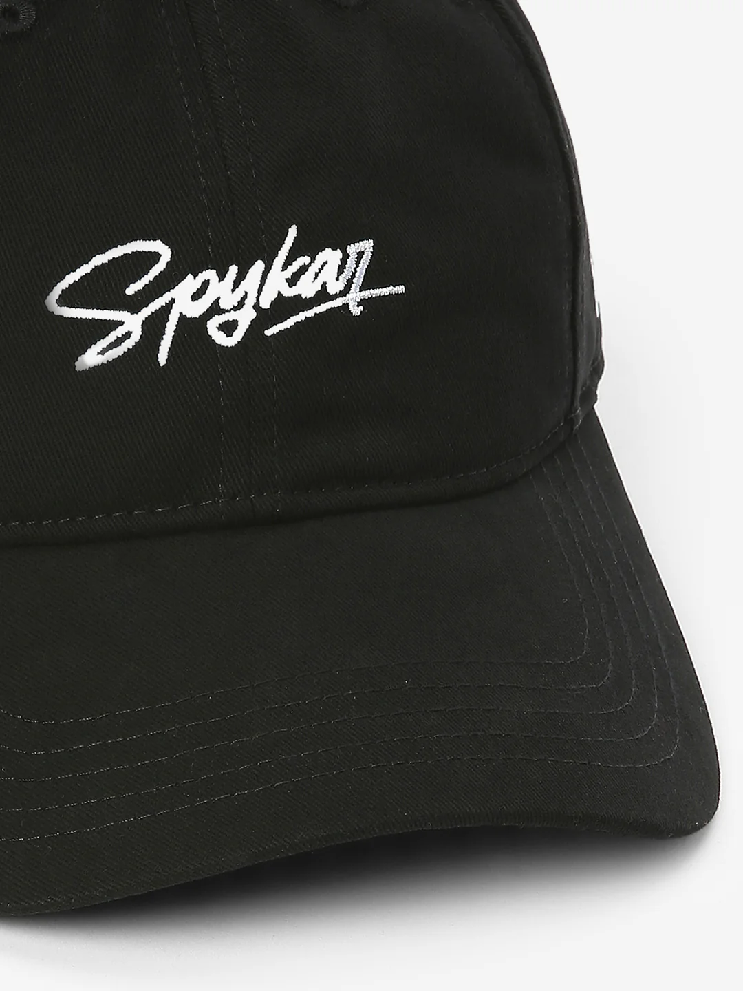 Men Black Solid Cap - Image 5