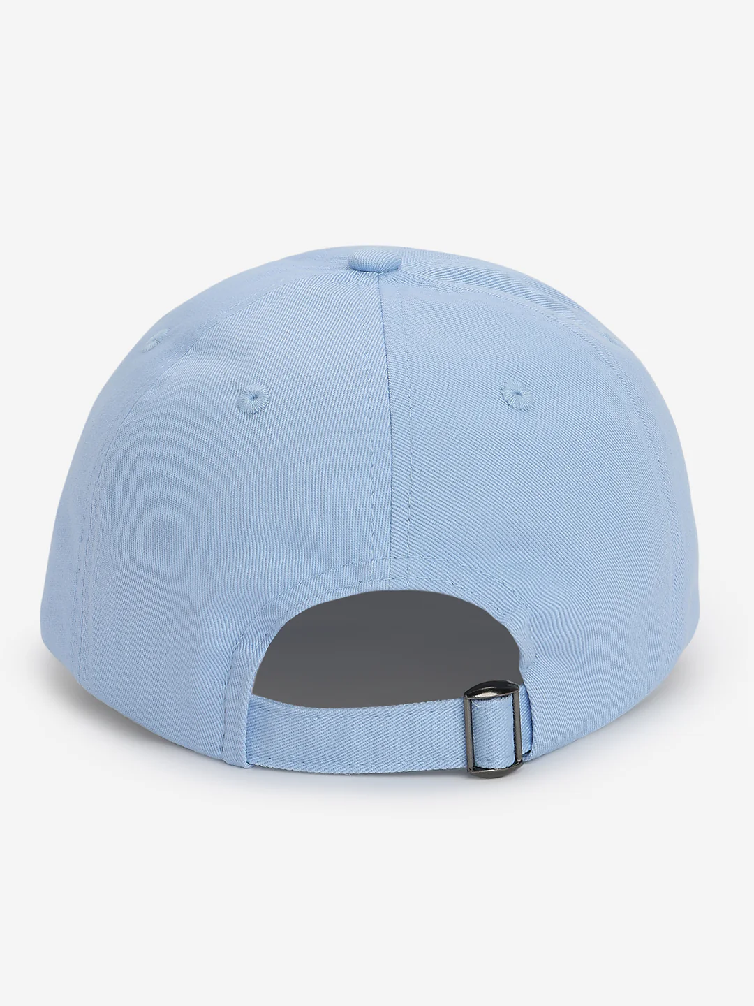 Men Sky Blue Cotton Cap - Image 4