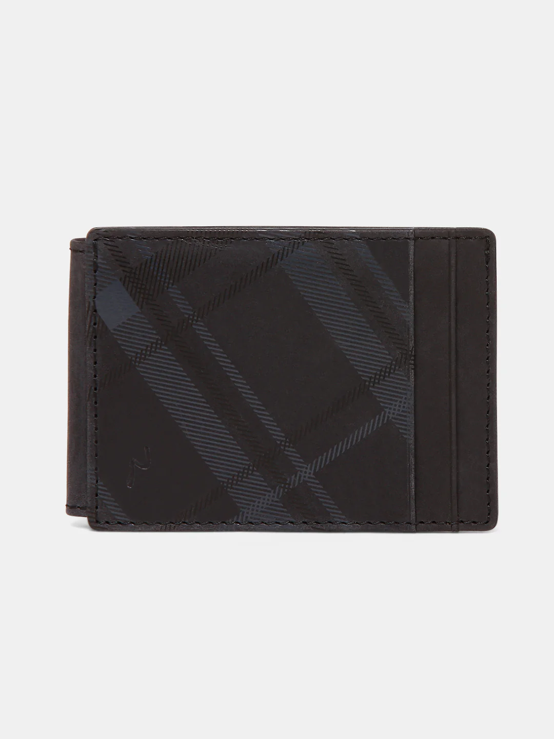 Men Black Leather Money Clips - Image 3