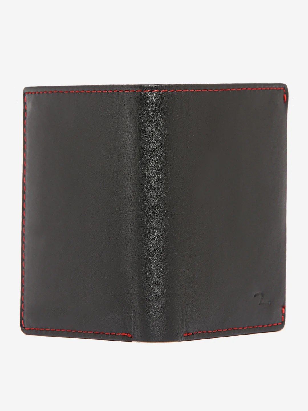 Men Black Leather Money Clip - Image 4