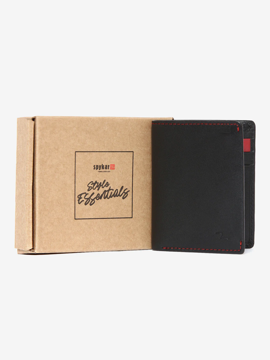 Men Black Leather Money Clip - Image 6
