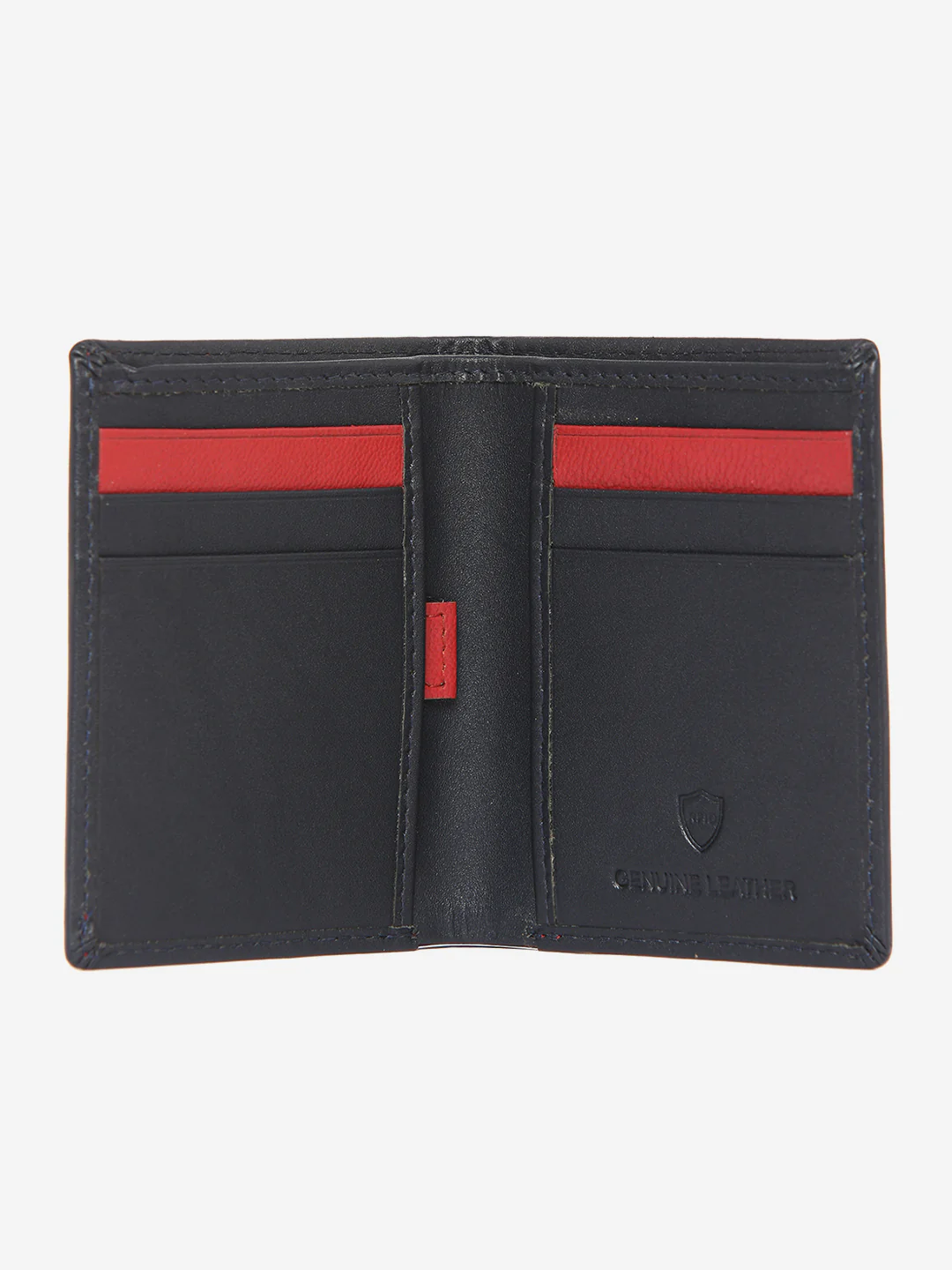 Men Blue Leather Money Clip - Image 3