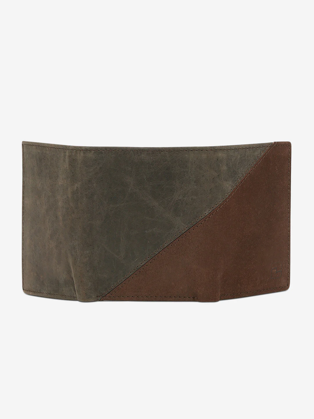 Men Olive Leather Wallet - Image 4