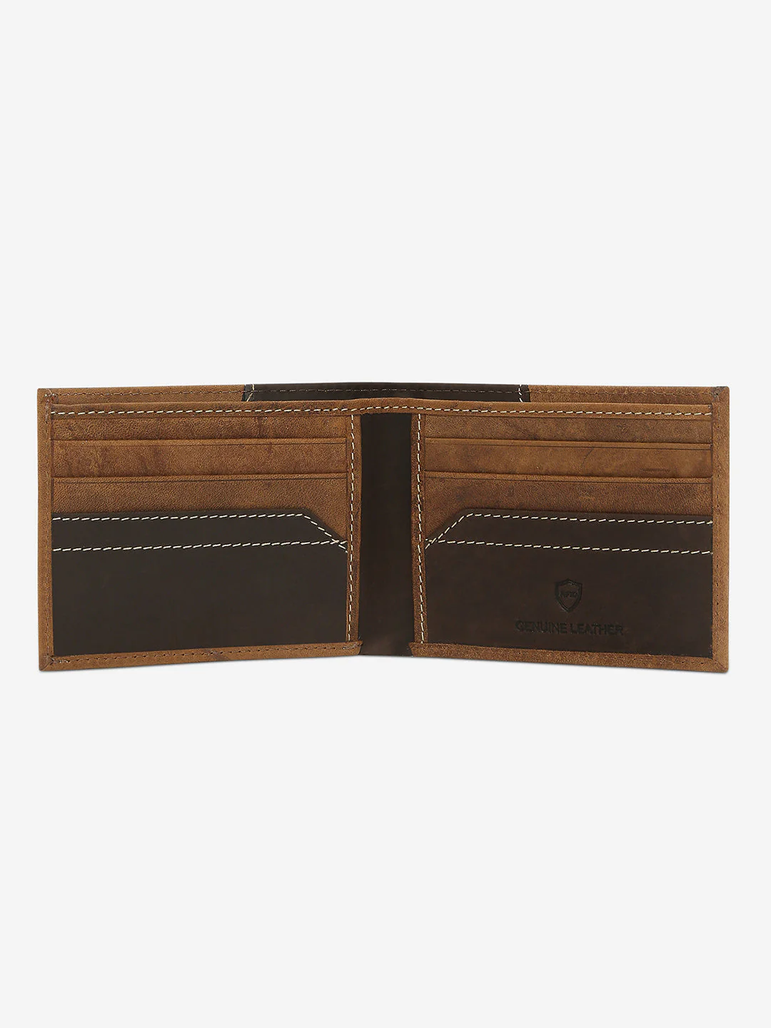 Men Tan Leather Wallet - Image 3