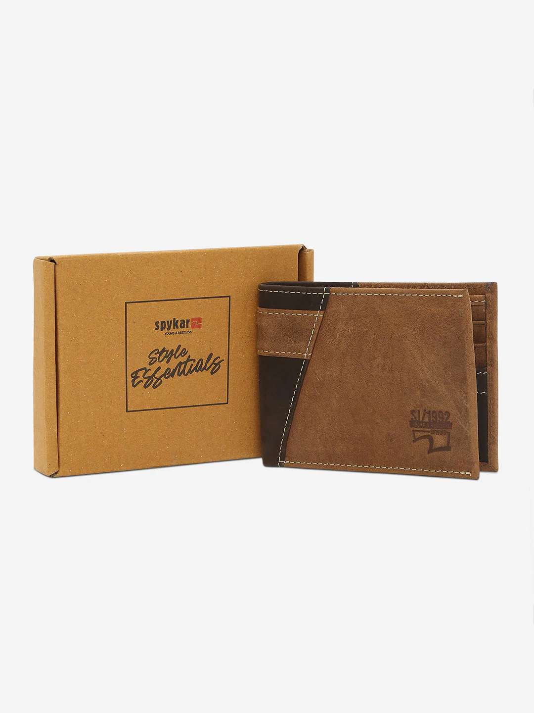 Men Tan Leather Wallet - Image 7