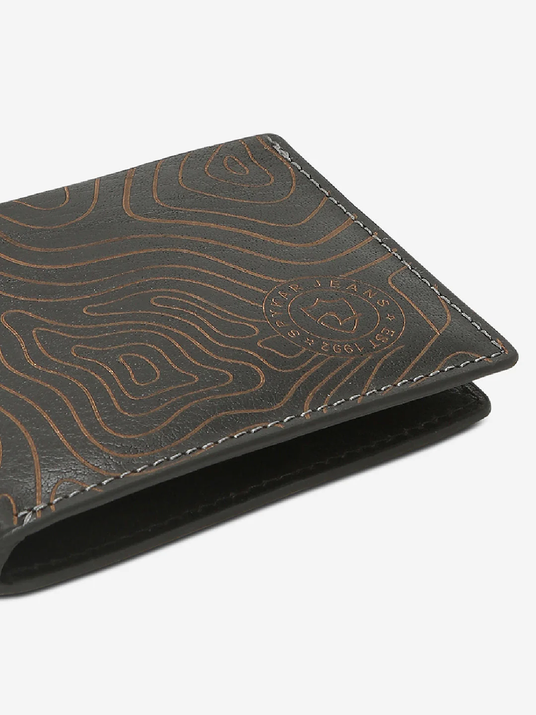 Men Black Leather Wallet - Image 5