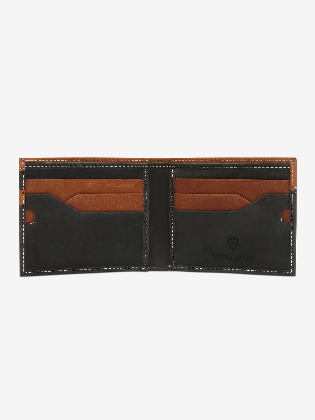 Men Black Leather Wallet - Image 3