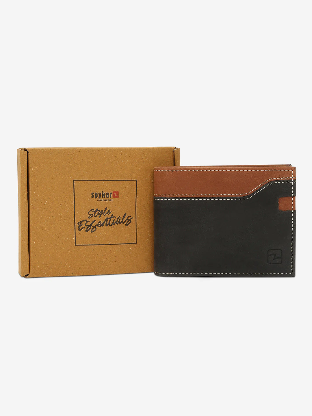 Men Black Leather Wallet - Image 7