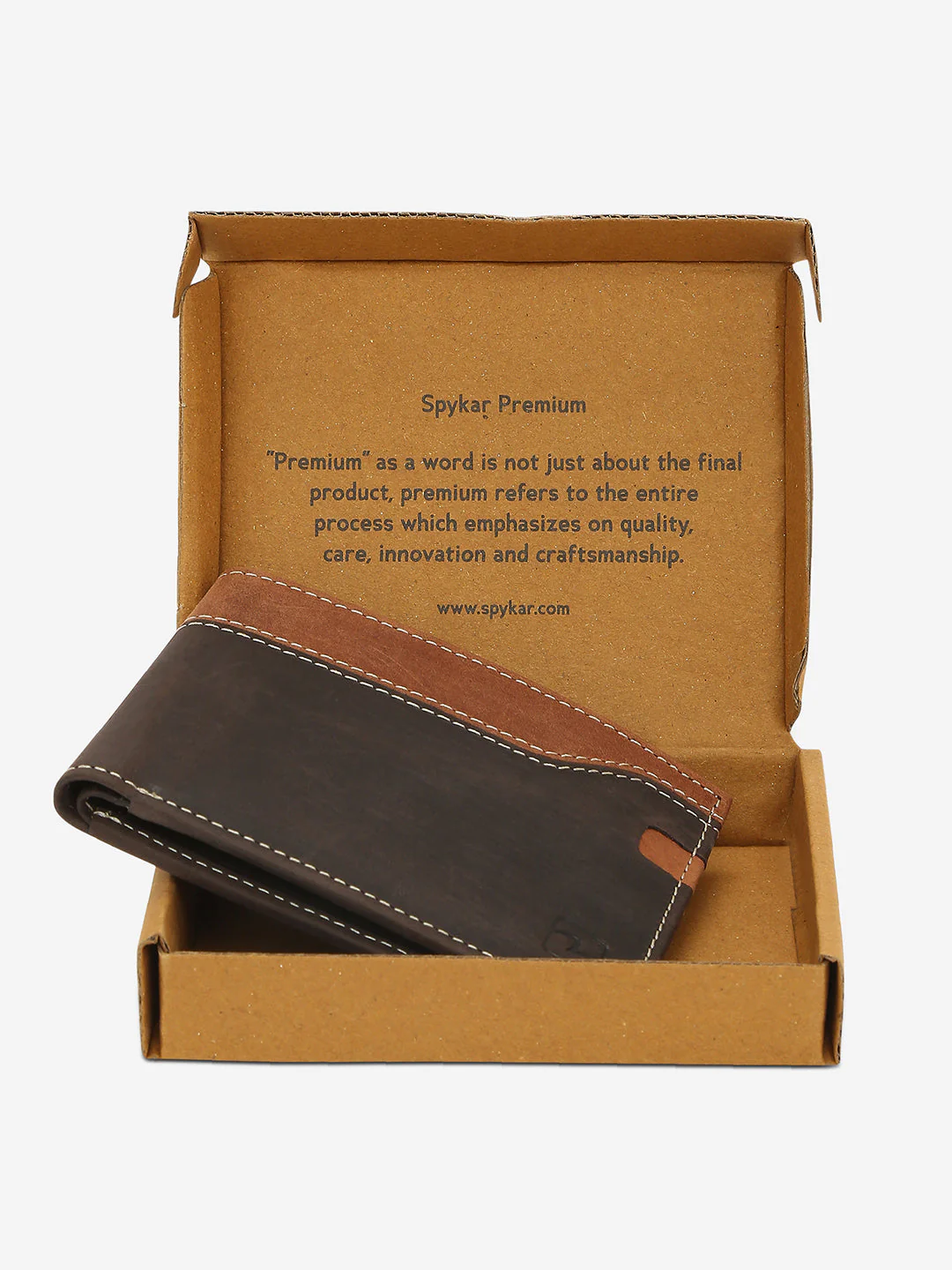 Men Brown Leather Wallet - Image 6
