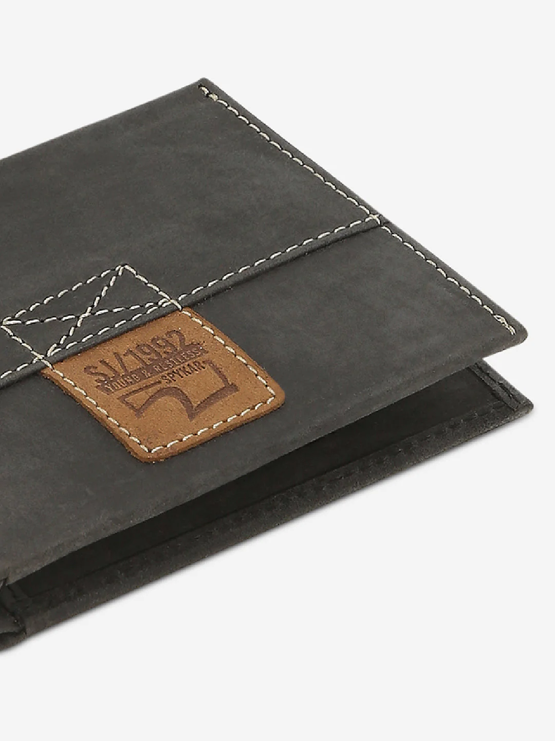 Men Black Leather Wallet - Image 5