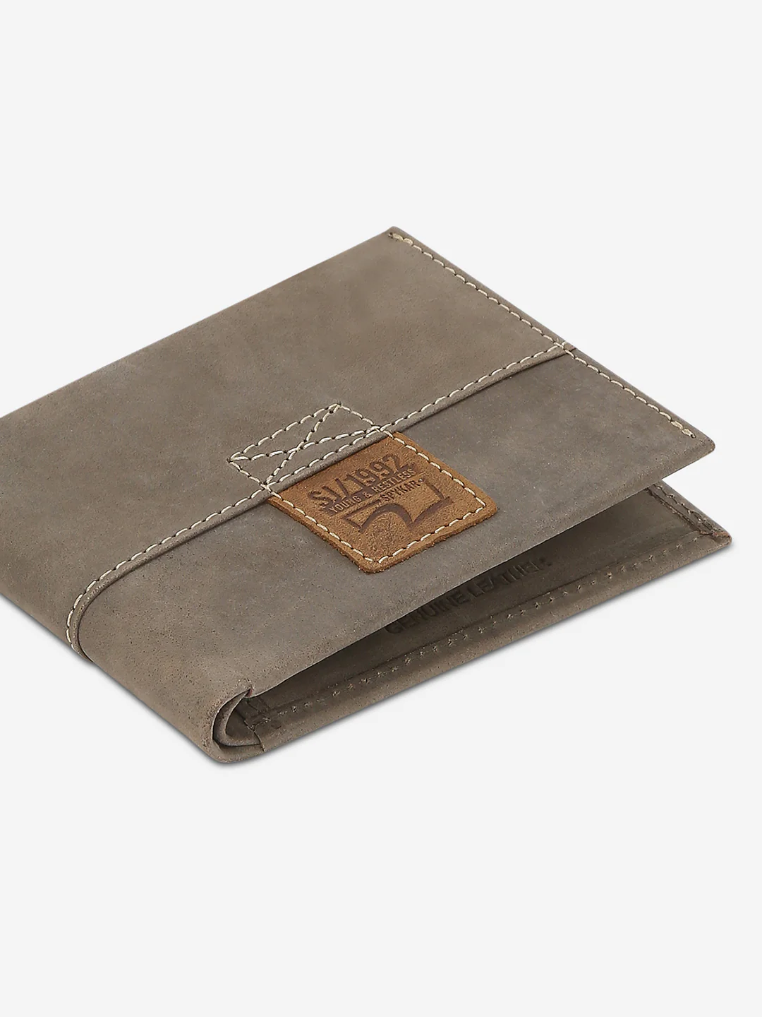 Men Olive Leather Wallet - Image 5