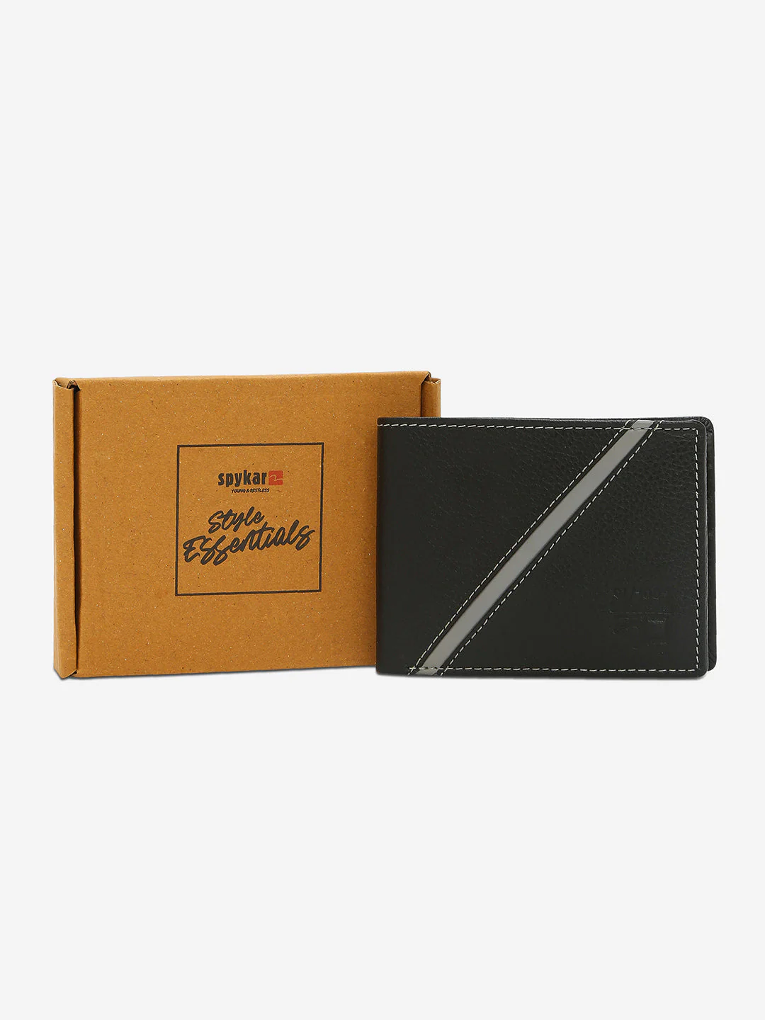 Men Black Leather Wallet - Image 7