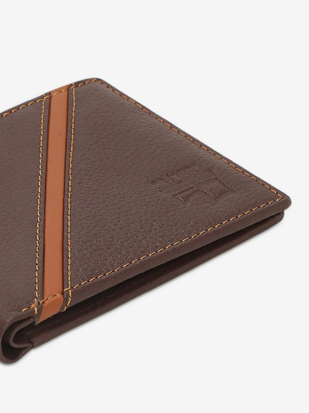 Men Brown Leather Wallet - Image 5