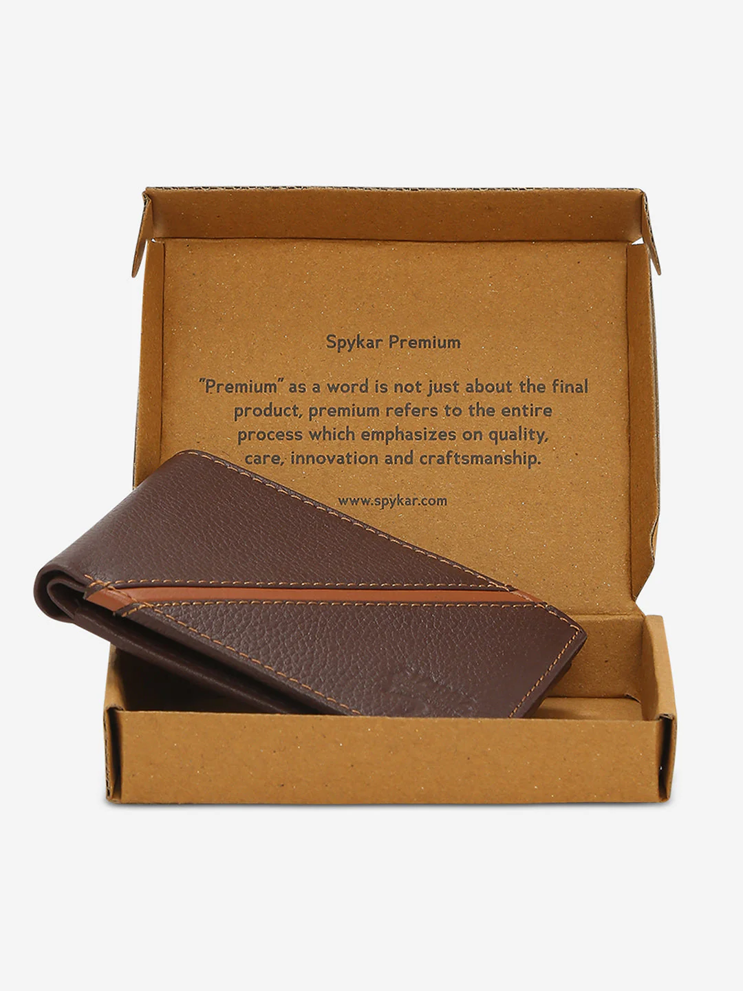 Men Brown Leather Wallet - Image 7