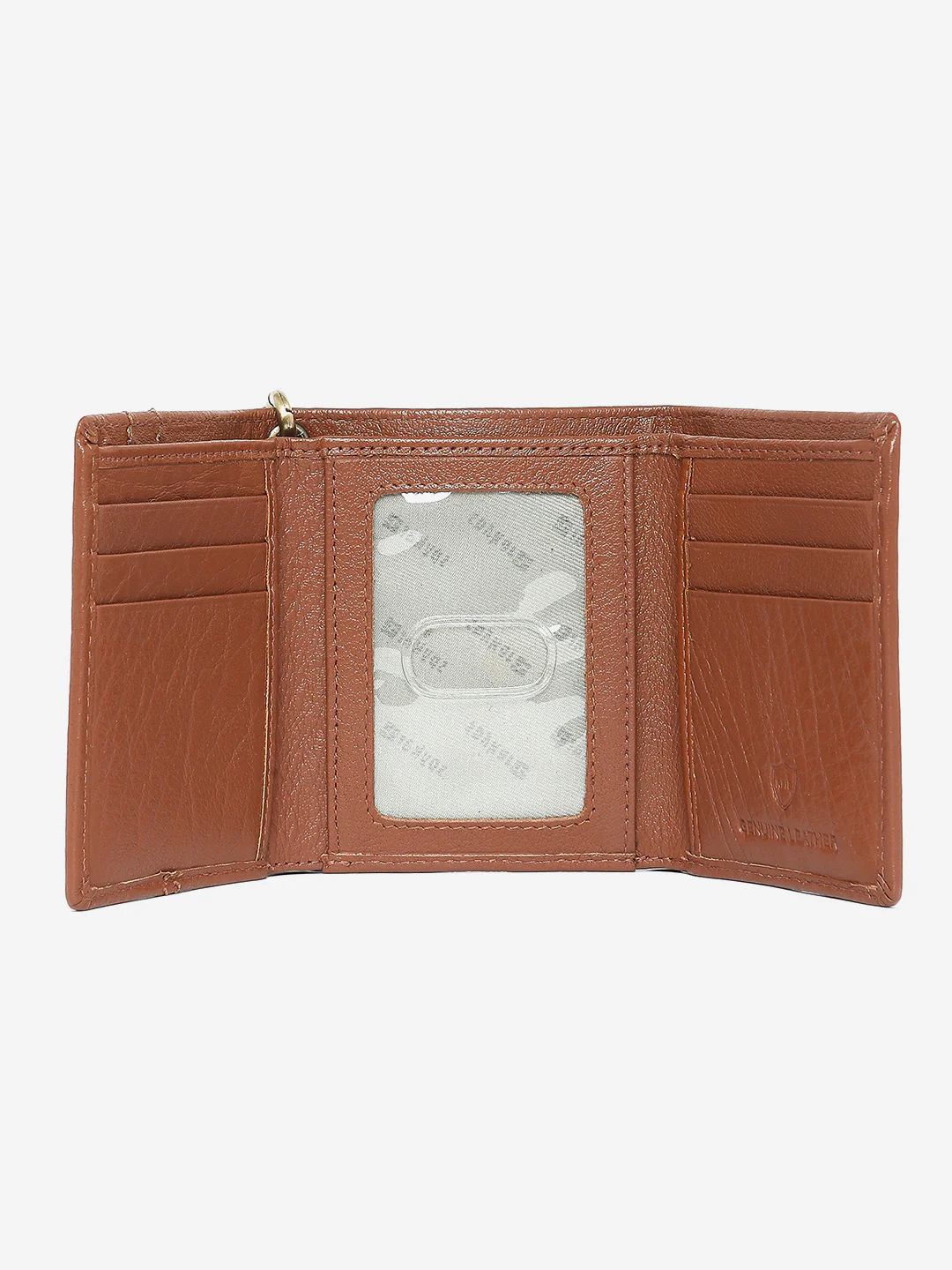 Men Light Brown Leather Wallet - Image 4