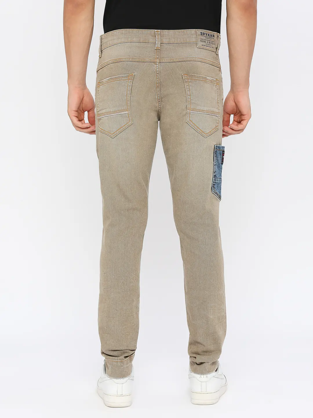 Men Chico Jeans Comfort Fit Light Khaki High Rise - Image 4