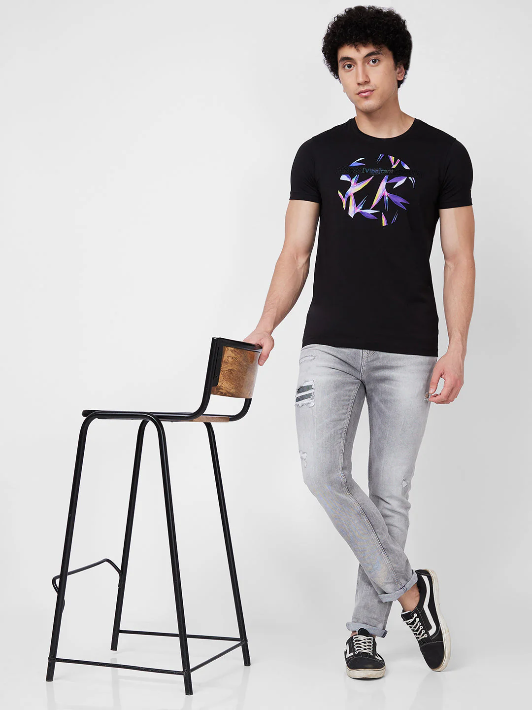Men Nico Jeans Skinny Fit Grey Low Rise - Image 6