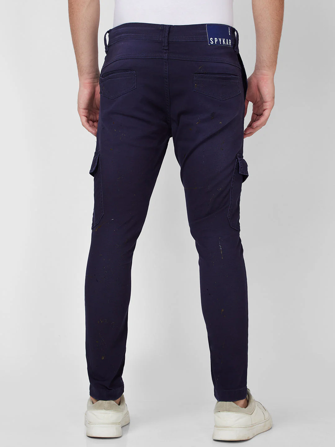 Men Jeans Regular Fit Blue Mid Rise - Image 3