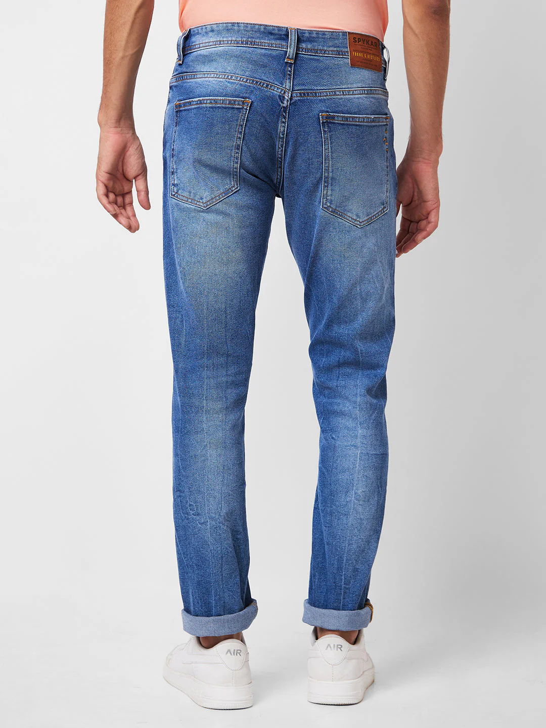 Men Nico Jeans Skinny Fit Blue Low Rise - Image 3