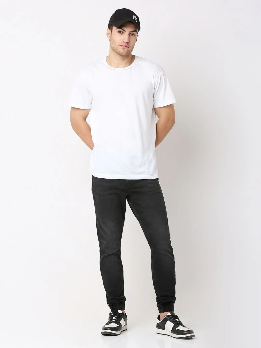 Men Jeans Low Distress Light Fade Mid-Rise - Image 6