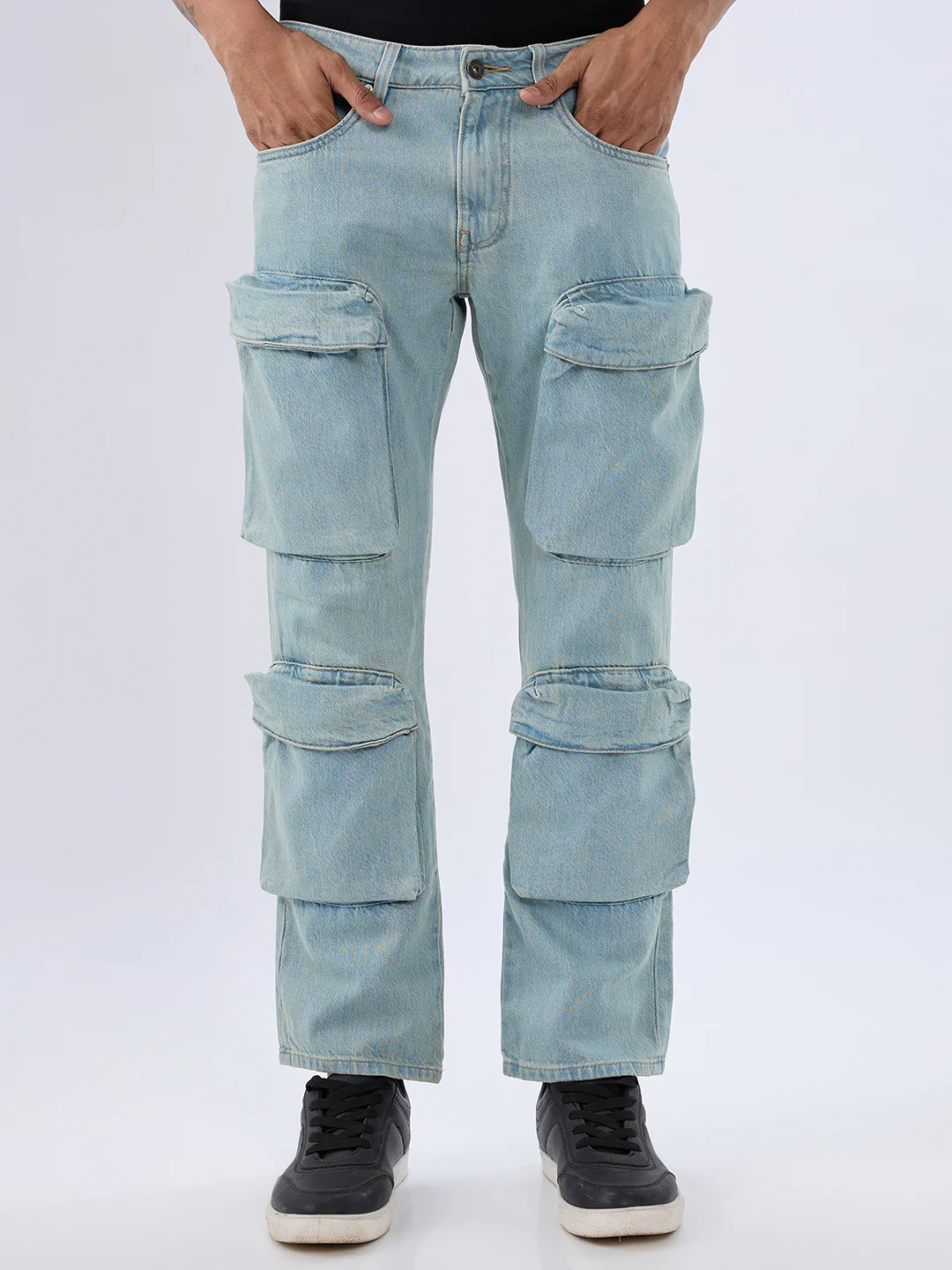 Men Chico Jeans Relaxed Fit Blue Mid Rise