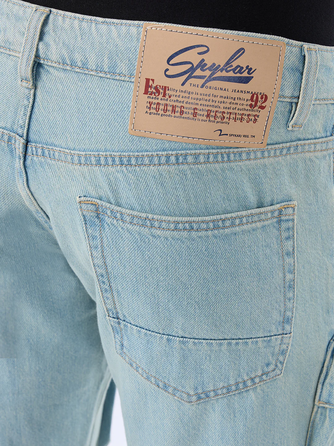 Men Chico Jeans Relaxed Fit Blue Mid Rise - Image 8