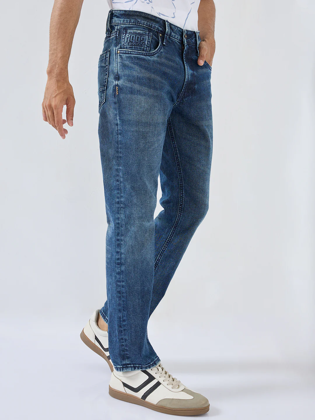 Men Chico Jeans Comfort Fit Dark Blue Mid Rise - Image 3